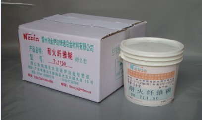 耐火纤维糊